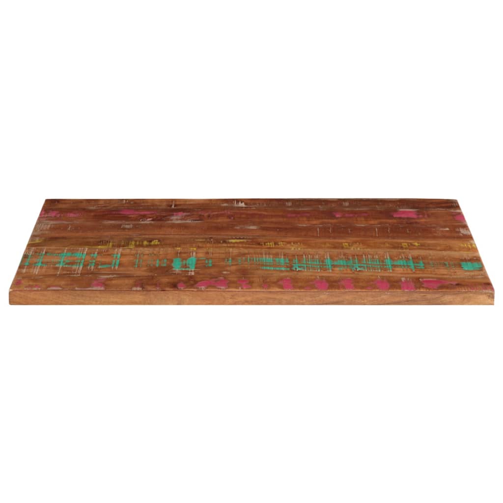 Vidaxl tafelblad rechthoekig 100x60x2,5 cm massief gerecycled hout
