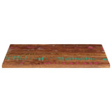 Vidaxl tafelblad rechthoekig 100x60x2,5 cm massief gerecycled hout