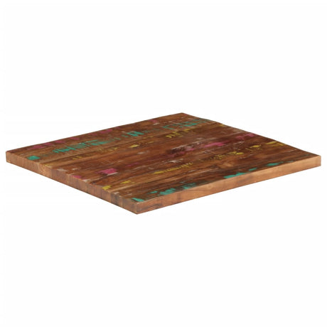 Vidaxl tafelblad vierkant 70x70x1,5 cm massief gerecycled hout
