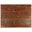 Vidaxl tafelblad rechthoekig 80x70x2,5 cm massief gerecycled hout