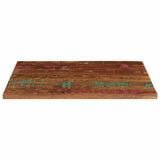 Vidaxl tafelblad rechthoekig 80x70x2,5 cm massief gerecycled hout