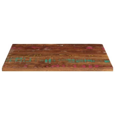 Vidaxl tafelblad rechthoekig 90x70x1,5 cm massief gerecycled hout