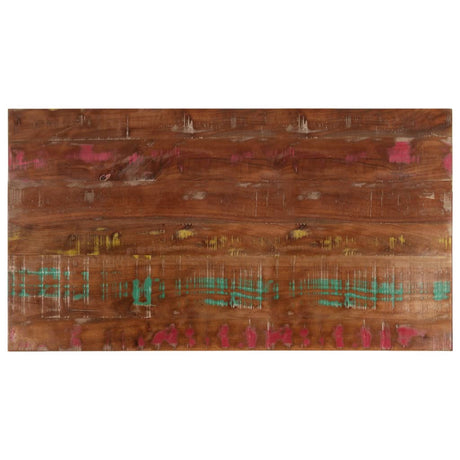 Vidaxl tafelblad rechthoekig 100x70x2,5 cm massief gerecycled hout