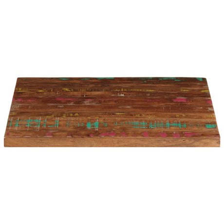 Vidaxl tafelblad vierkant 80x80x1,5 cm massief gerecycled hout