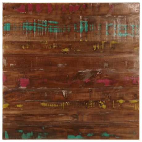 Vidaxl tafelblad vierkant 80x80x2,5 cm massief gerecycled hout