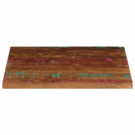 Vidaxl tafelblad vierkant 80x80x2,5 cm massief gerecycled hout