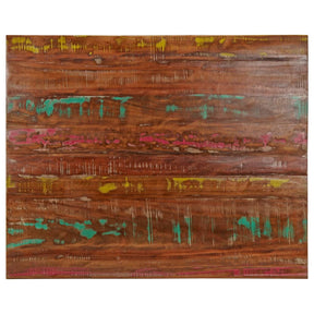 Vidaxl tafelblad rechthoekig 90x80x2,5 cm massief gerecycled hout