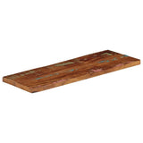 Vidaxl tafelblad rechthoekig 80x20x3,8 cm massief gerecycled hout