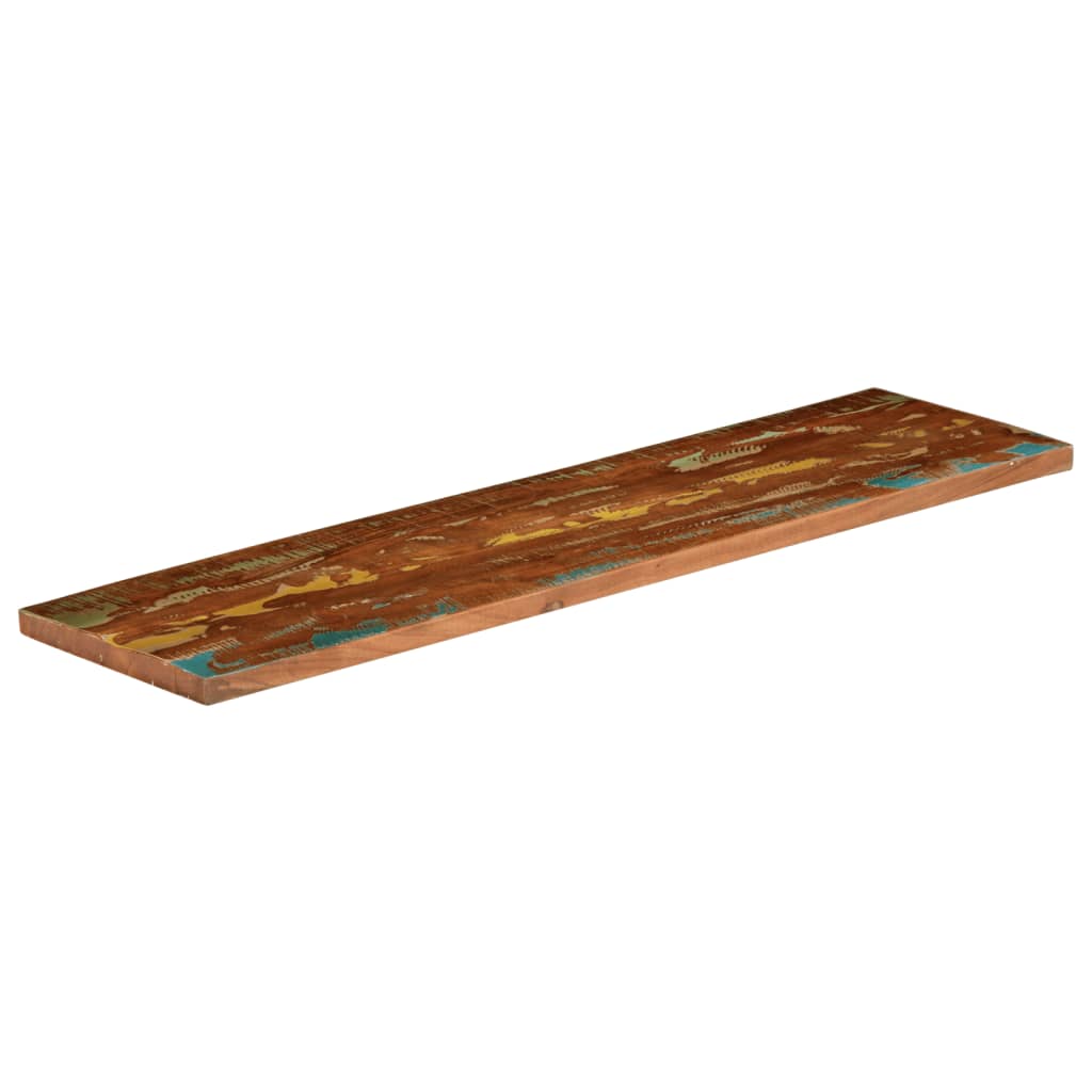 Vidaxl tafelblad rechthoekig 110x30x3,8 cm massief gerecycled hout