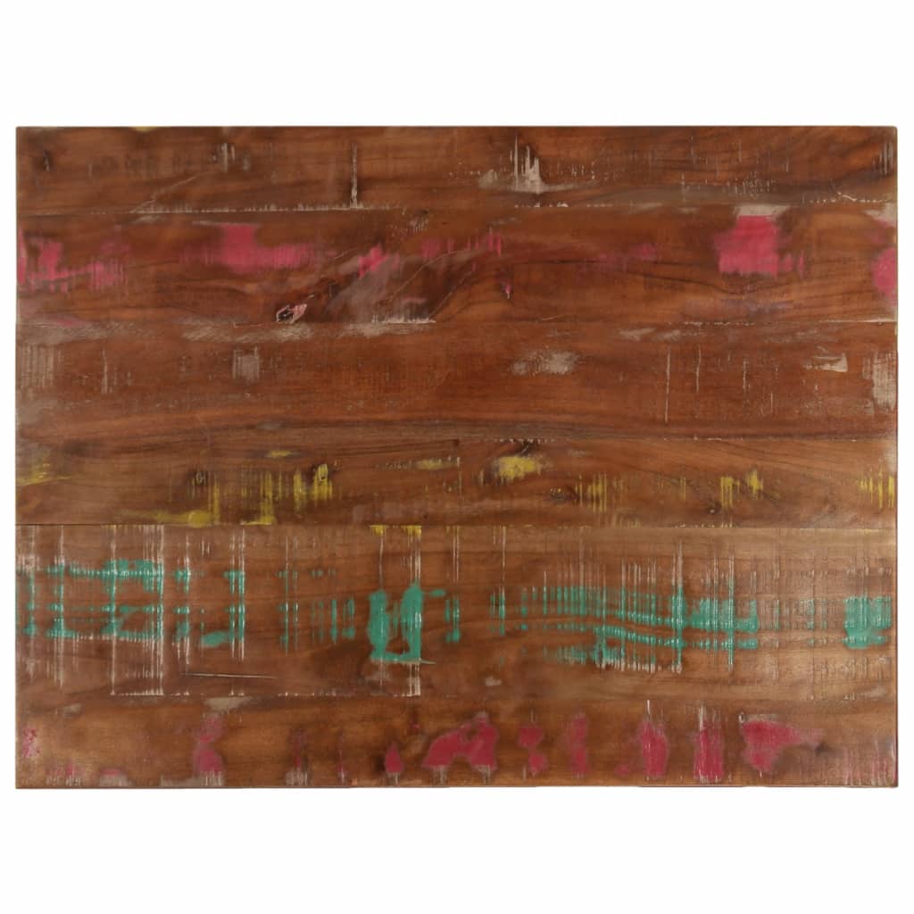 Vidaxl tafelblad rechthoekig 80x60x3,8 cm massief gerecycled hout