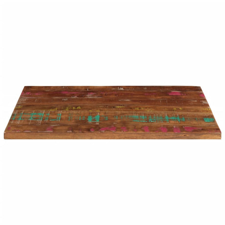 Vidaxl tafelblad rechthoekig 90x60x3,8 cm massief gerecycled hout