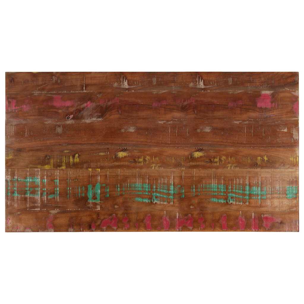 Vidaxl tafelblad rechthoekig 100x60x3,8 cm massief gerecycled hout