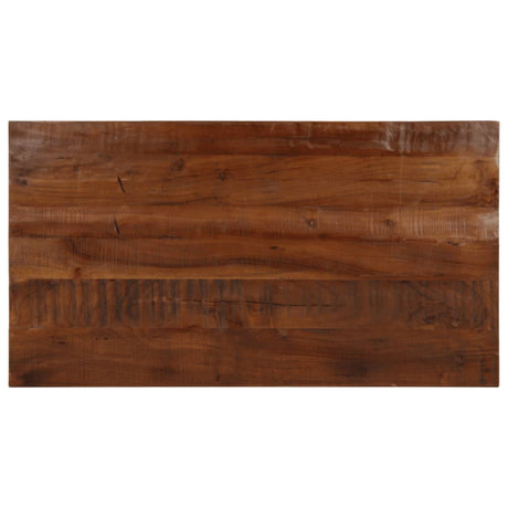 Vidaxl tafelblad rechthoekig 110x50x2,5 cm massief gerecycled hout