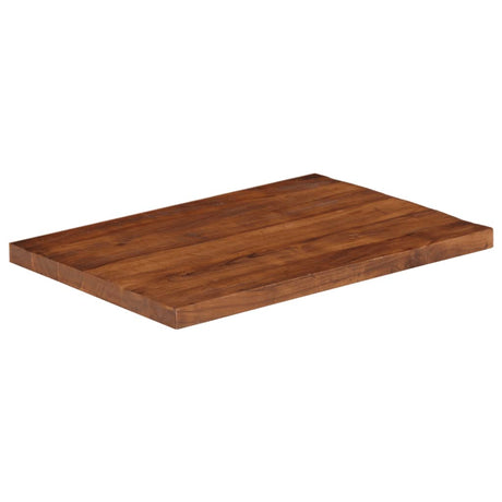 Vidaxl tafelblad rechthoekig 80x70x2,5 cm massief gerecycled hout