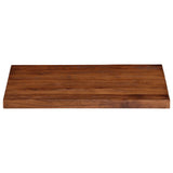 Vidaxl tafelblad rechthoekig 90x70x2,5 cm massief gerecycled hout