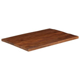 Vidaxl tafelblad rechthoekig 110x80x2,5 cm massief gerecycled hout