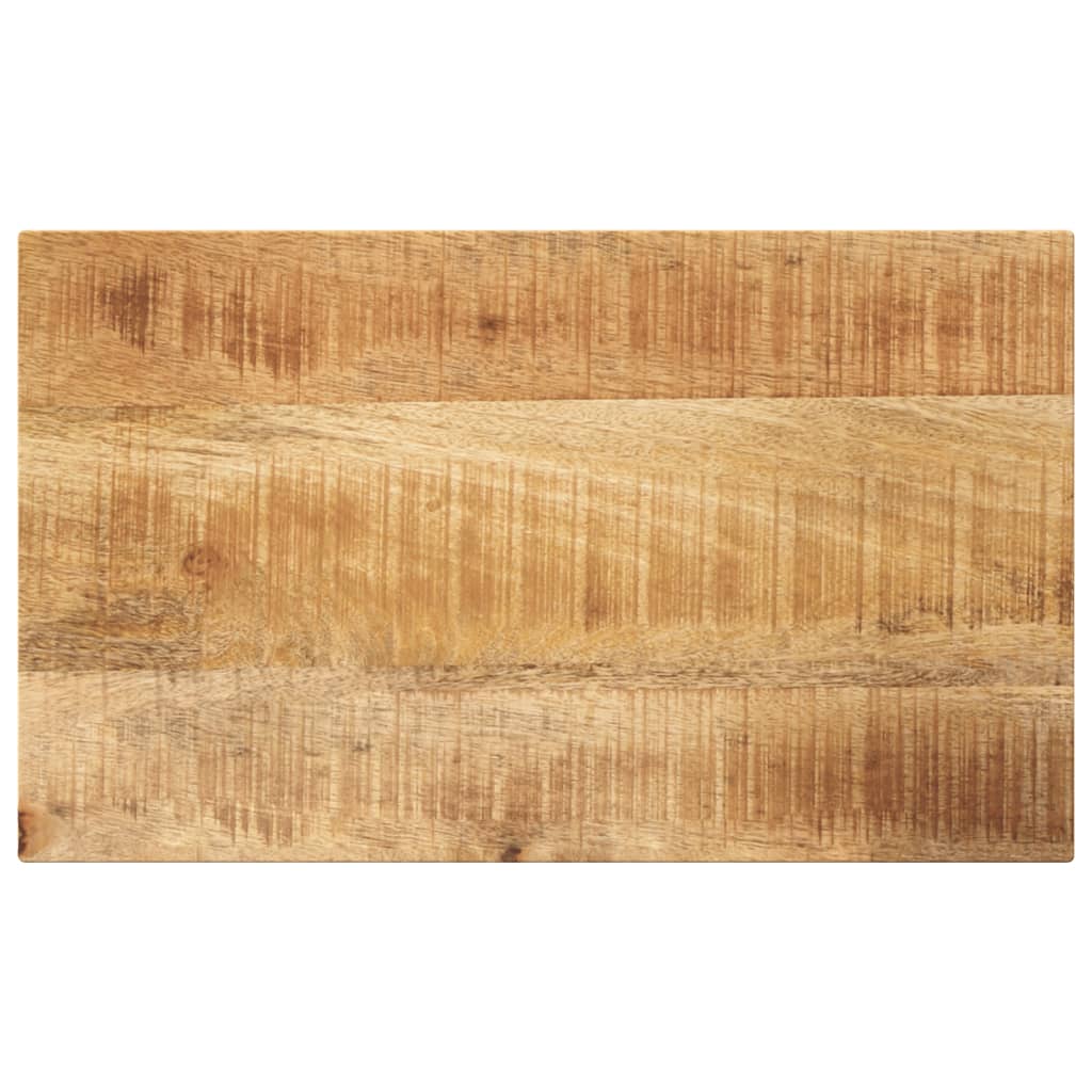 Vidaxl tafelblad rechthoekig 40x20x2,5 cm massief ruw mangohout