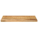 Vidaxl tafelblad rechthoekig 60x20x2,5 cm massief ruw mangohout