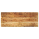 Vidaxl tafelblad rechthoekig 90x20x2,5 cm massief ruw mangohout