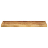 Vidaxl tafelblad rechthoekig 90x20x2,5 cm massief ruw mangohout