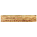 Vidaxl tafelblad rechthoekig 180x20x2,5 cm massief ruw mangohout
