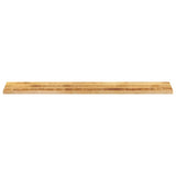 Vidaxl tafelblad rechthoekig 180x30x2,5 cm massief ruw mangohout