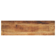 Vidaxl tafelblad rechthoekig 100x40x2,5 cm massief ruw mangohout