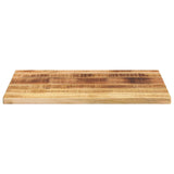 Vidaxl tafelblad rechthoekig 70x60x2,5 cm massief ruw mangohout