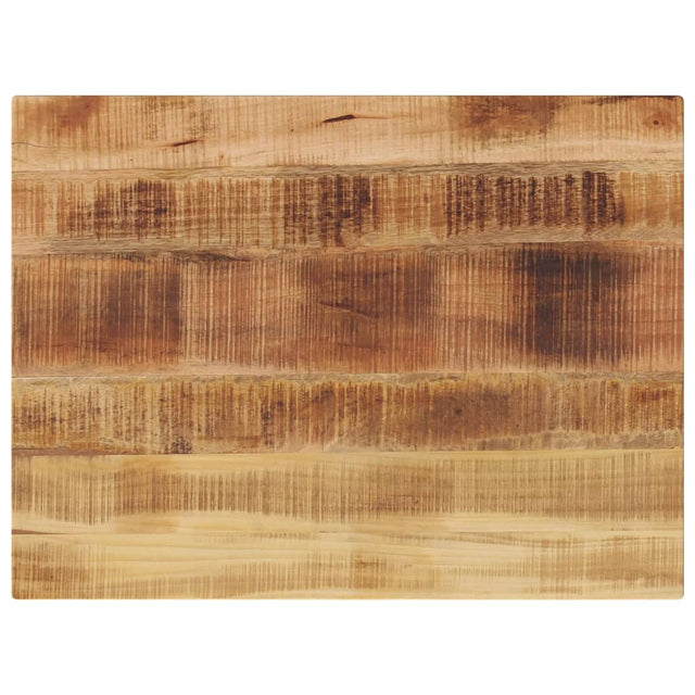 Vidaxl tafelblad rechthoekig 90x60x2,5 cm massief ruw mangohout