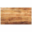 Vidaxl tafelblad rechthoekig 100x60x2,5 cm massief ruw mangohout