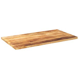Vidaxl tafelblad rechthoekig 100x60x2,5 cm massief ruw mangohout