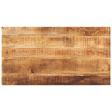 Vidaxl tafelblad rechthoekig 110x60x2,5 cm massief ruw mangohout