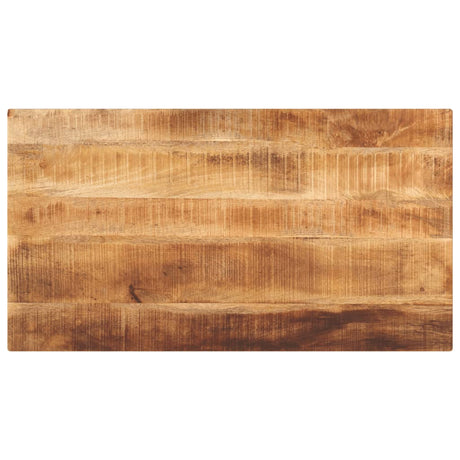 Vidaxl tafelblad rechthoekig 110x60x2,5 cm massief ruw mangohout