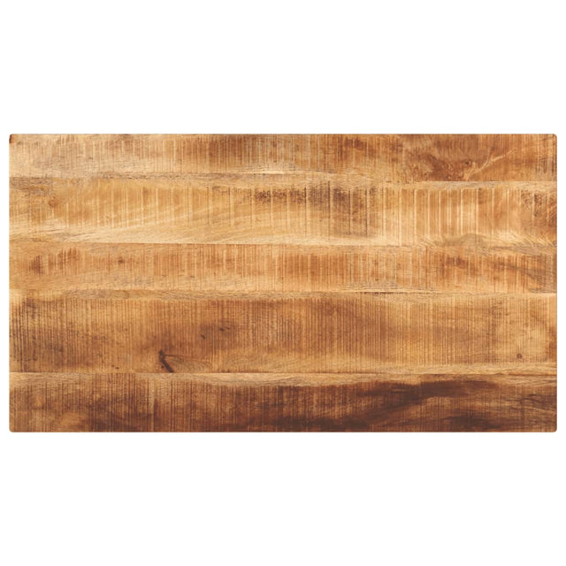 Vidaxl tafelblad rechthoekig 110x60x2,5 cm massief ruw mangohout