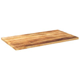 Vidaxl tafelblad rechthoekig 110x60x2,5 cm massief ruw mangohout