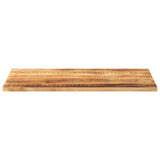 Vidaxl tafelblad rechthoekig 110x60x2,5 cm massief ruw mangohout