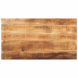 Vidaxl tafelblad rechthoekig 120x60x1,5 cm massief ruw mangohout