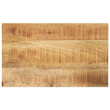 Vidaxl tafelblad rechthoekig 60x30x3,8 cm massief ruw mangohout
