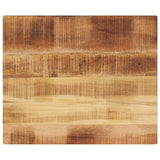 Vidaxl tafelblad rechthoekig 60x50x3,8 cm massief ruw mangohout