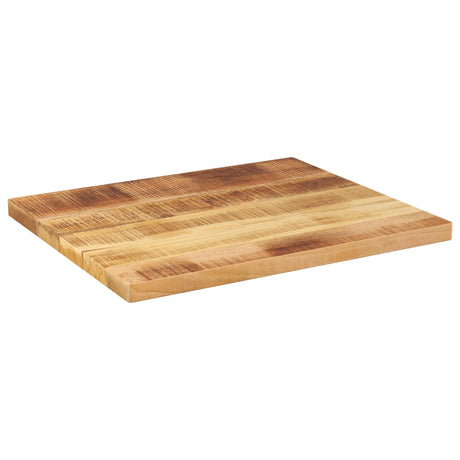 Vidaxl tafelblad rechthoekig 60x50x3,8 cm massief ruw mangohout