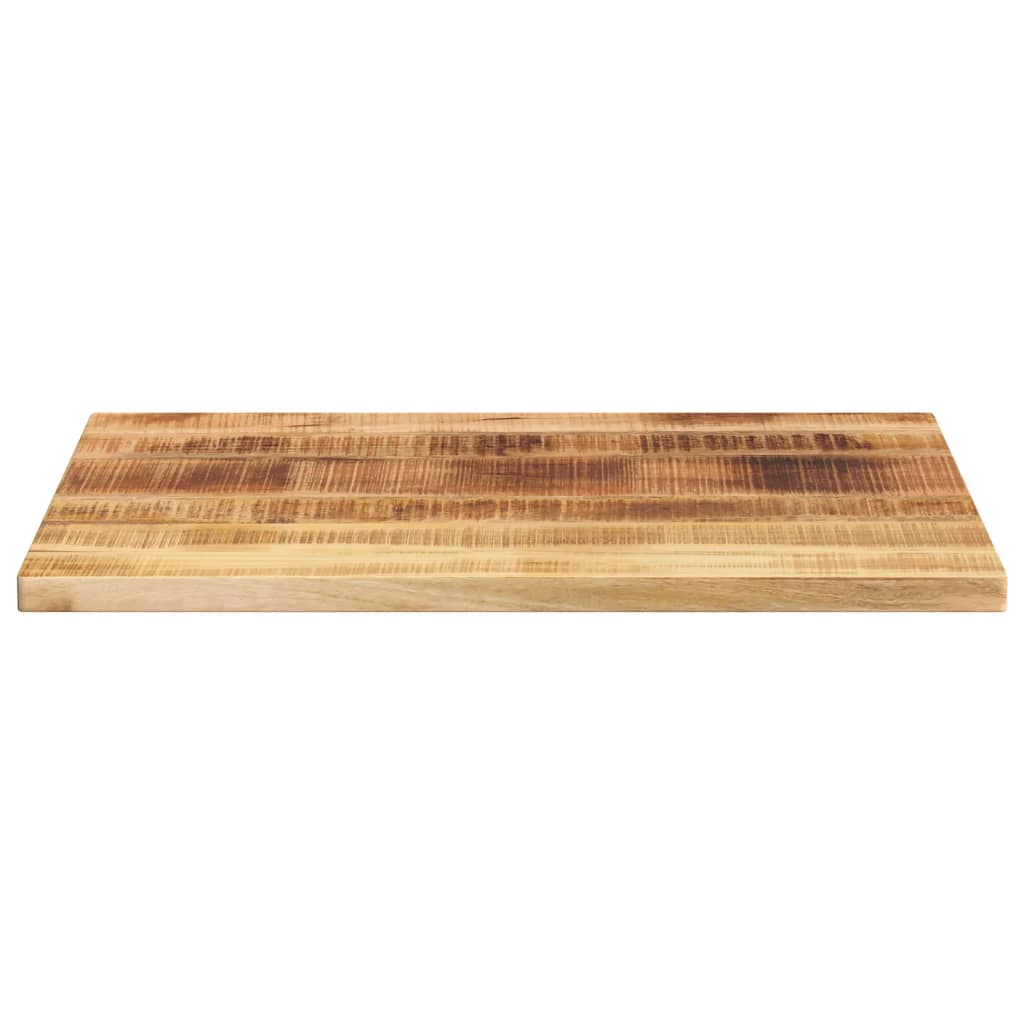 Vidaxl tafelblad rechthoekig 80x50x3,8 cm massief ruw mangohout