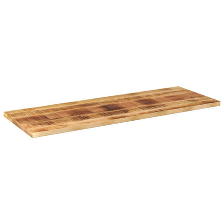 Vidaxl tafelblad rechthoekig 140x50x3,8 cm massief ruw mangohout