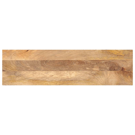 Vidaxl tafelblad rechthoekig 100x20x2,5 cm massief mangohout
