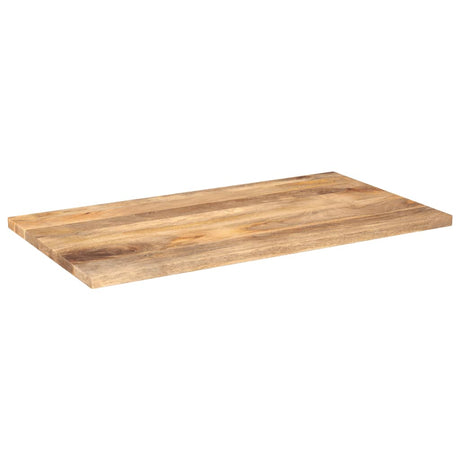 Vidaxl tafelblad rechthoekig 100x70x2,5 cm massief mangohout