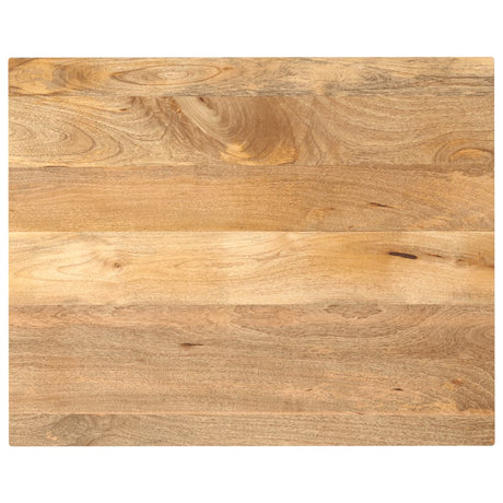 Vidaxl tafelblad rechthoekig 100x80x2,5 cm massief mangohout
