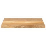 Vidaxl tafelblad rechthoekig 80x60x3,8 cm massief mangohout