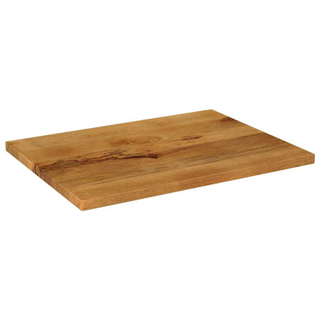 Vidaxl tafelblad rechthoekig 90x70x2,5 cm massief mangohout