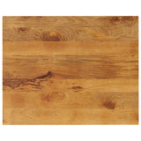 Vidaxl tafelblad rechthoekig 100x80x2,5 cm massief mangohout