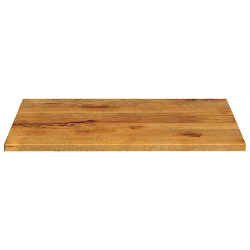 Vidaxl tafelblad rechthoekig 100x80x2,5 cm massief mangohout