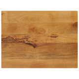 Vidaxl tafelblad rechthoekig 90x70x3,8 cm massief mangohout